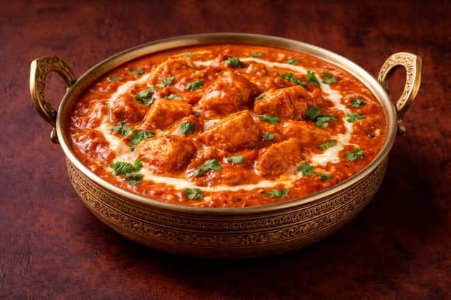 HALF - BUTTER CHICKEN MASALA.