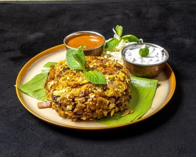 HALF - VEG KOTHU PAROTTA.