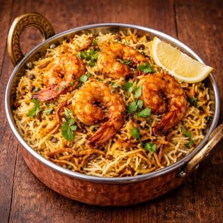 FULL - SHRIMP BIRIYANI