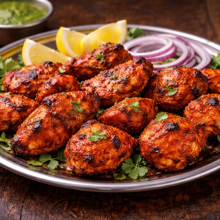 Delicious Chicken Tikka Awaits