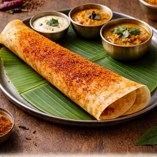 Ghee Podi Dosa